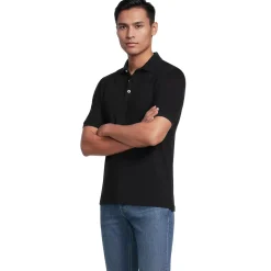 School Uniform Men's Short Sleeve Cotton Supima Polo Shirt