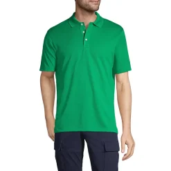 School Uniform Men's Short Sleeve Solid Active Polo Shirt