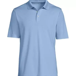 School Uniform Men's Short Sleeve Solid Active Polo Shirt