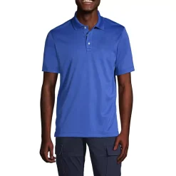 School Uniform Men's Short Sleeve Solid Active Polo Shirt