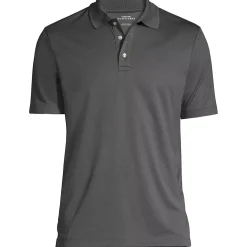 School Uniform Men's Short Sleeve Solid Active Polo Shirt