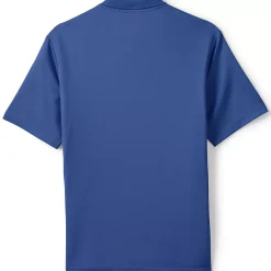 School Uniform Men's Short Sleeve Solid Active Polo Shirt