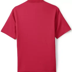 School Uniform Men's Short Sleeve Solid Active Polo Shirt