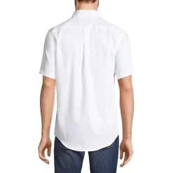 School Uniform Men's Short Sleeve Performance Twill Shirt