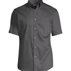 School Uniform Men's Short Sleeve Performance Twill Shirt