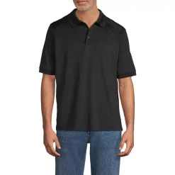 School Uniform Men's Short Sleeve Rapid Dry Active Polo Shirt