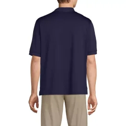 School Uniform Men's Short Sleeve Rapid Dry Active Polo Shirt
