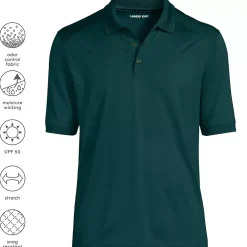 School Uniform Men's Short Sleeve Rapid Dry Active Polo Shirt