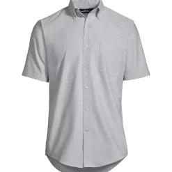 School Uniform Men's Short Sleeve Buttondown Oxford Sport Shirt