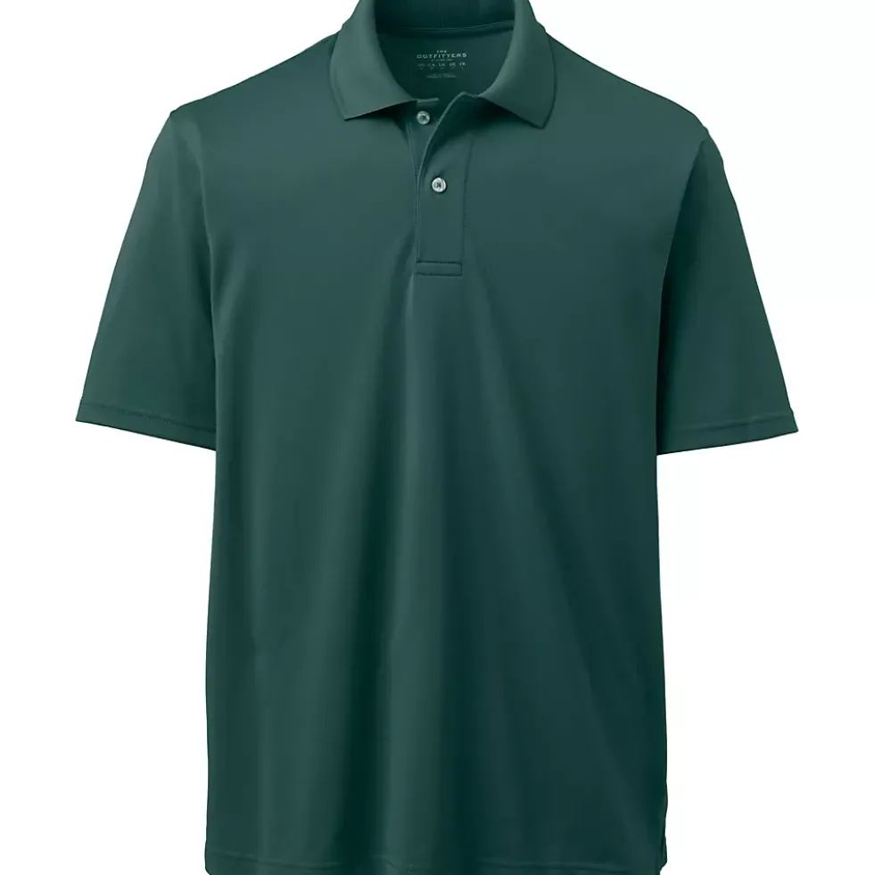 School Uniform Men's Short Sleeve Polyester Polo