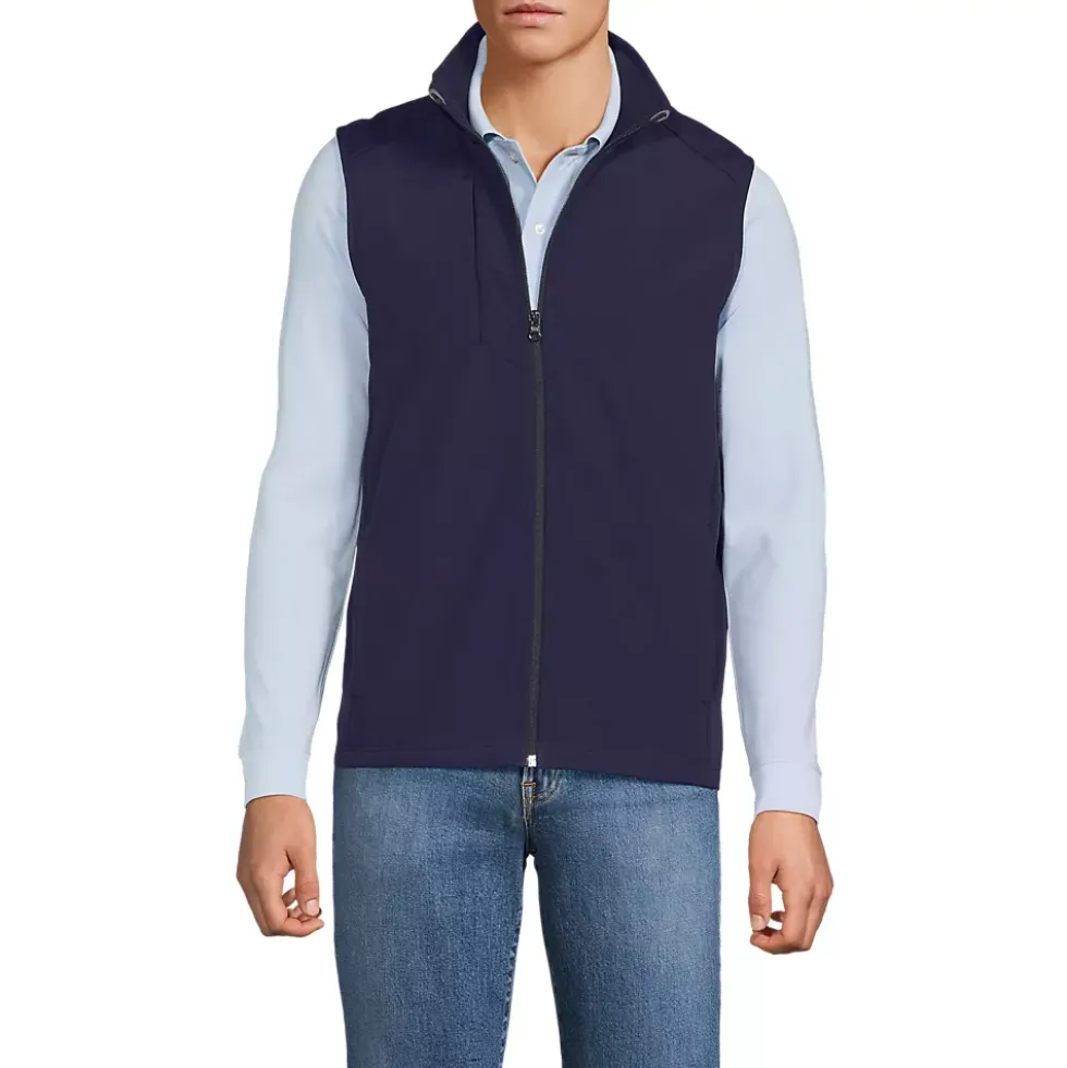 School Uniform Men's Soft Shell Vest