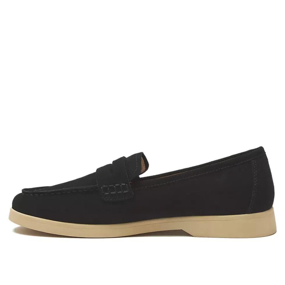 School Uniform Men's Suede Penny Loafers