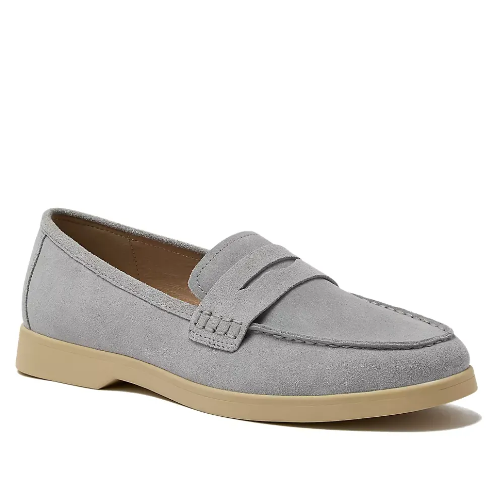 School Uniform Men's Suede Penny Loafers