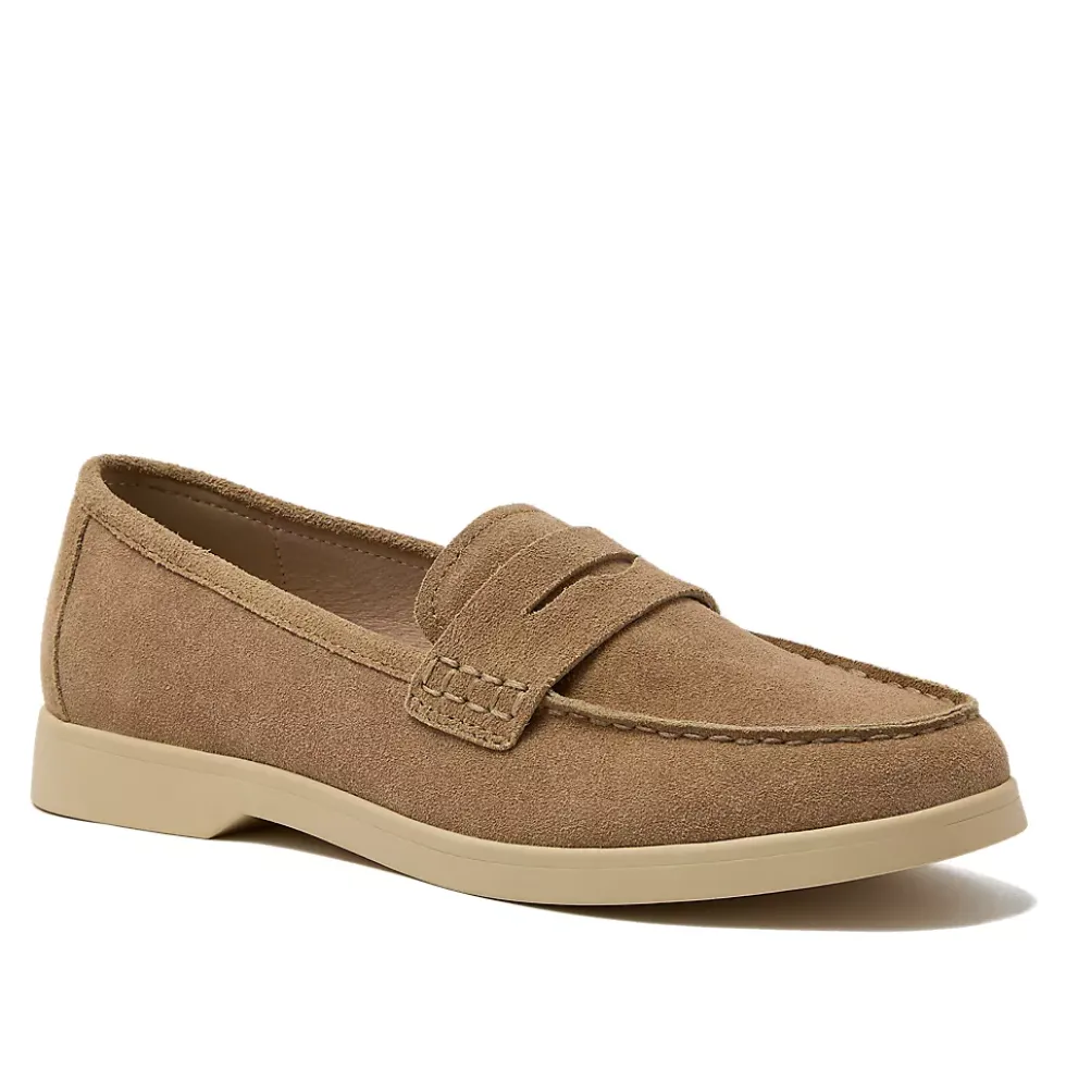 School Uniform Men's Suede Penny Loafers
