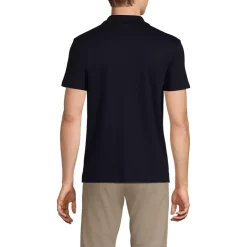 School Uniform Men's Supima Short Sleeve Button Front Shirt