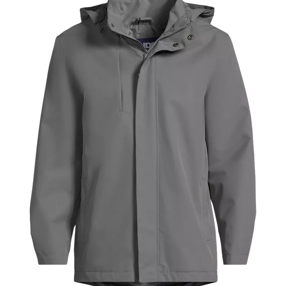 School Uniform Men's System Hooded Shell Jacket