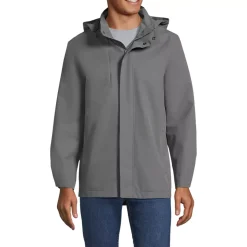 School Uniform Men's System Hooded Shell Jacket