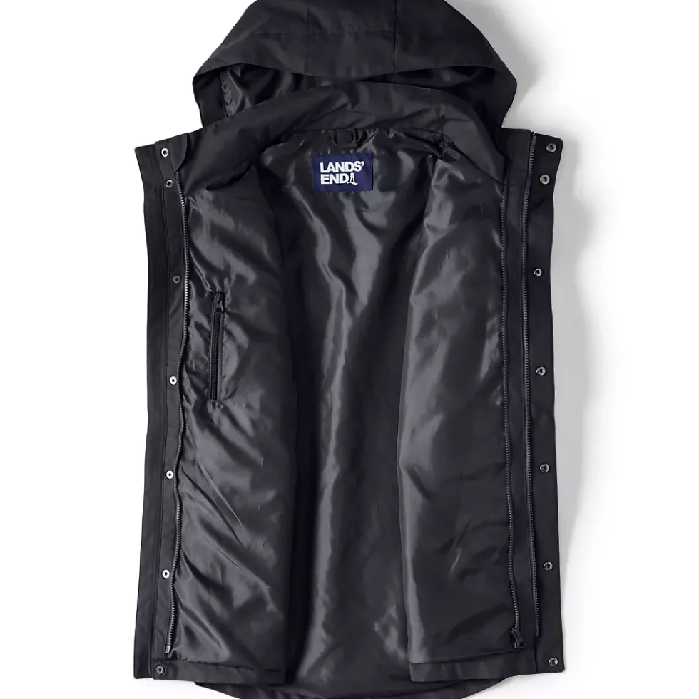School Uniform Men's System Hooded Shell Jacket