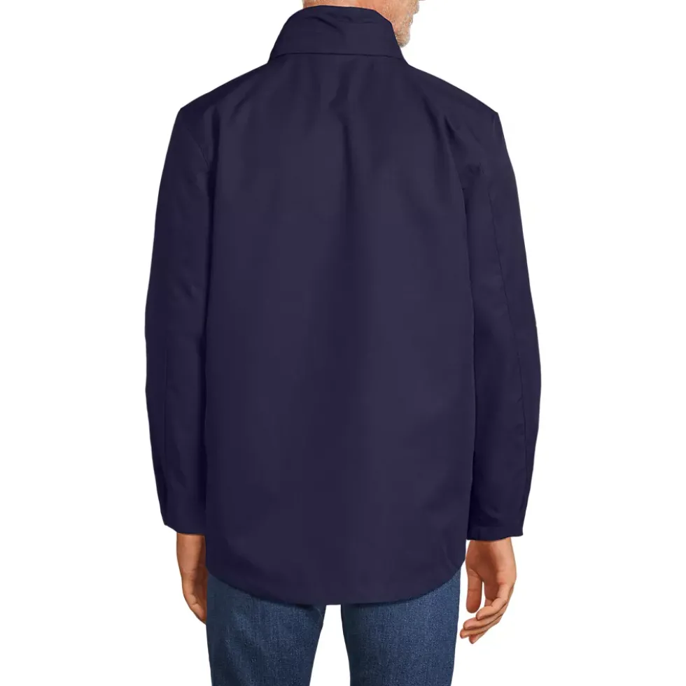 School Uniform Men's System Hooded Shell Jacket