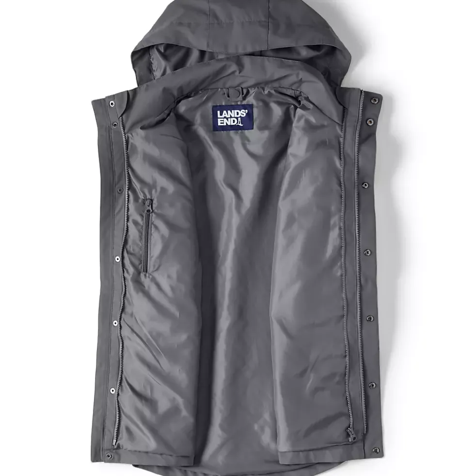 School Uniform Men's System Hooded Shell Jacket
