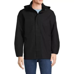 School Uniform Men's System Hooded Shell Jacket