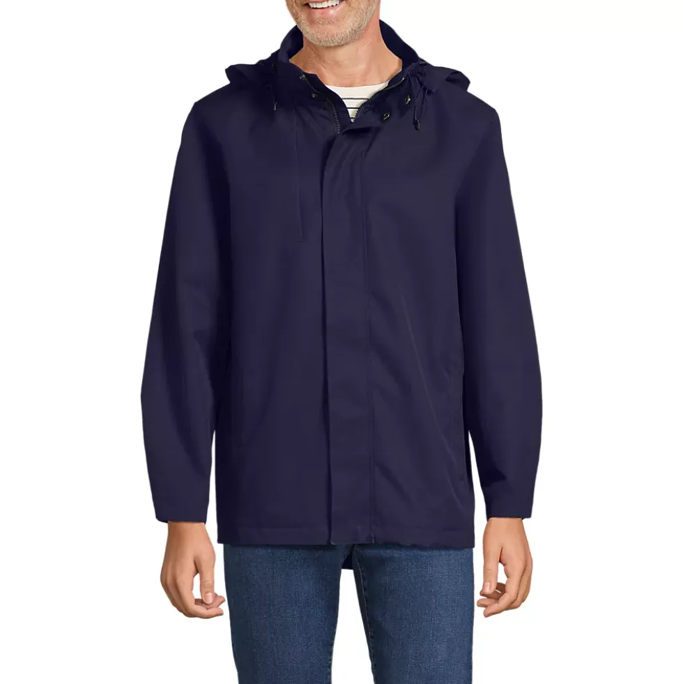 School Uniform Men's System Hooded Shell Jacket
