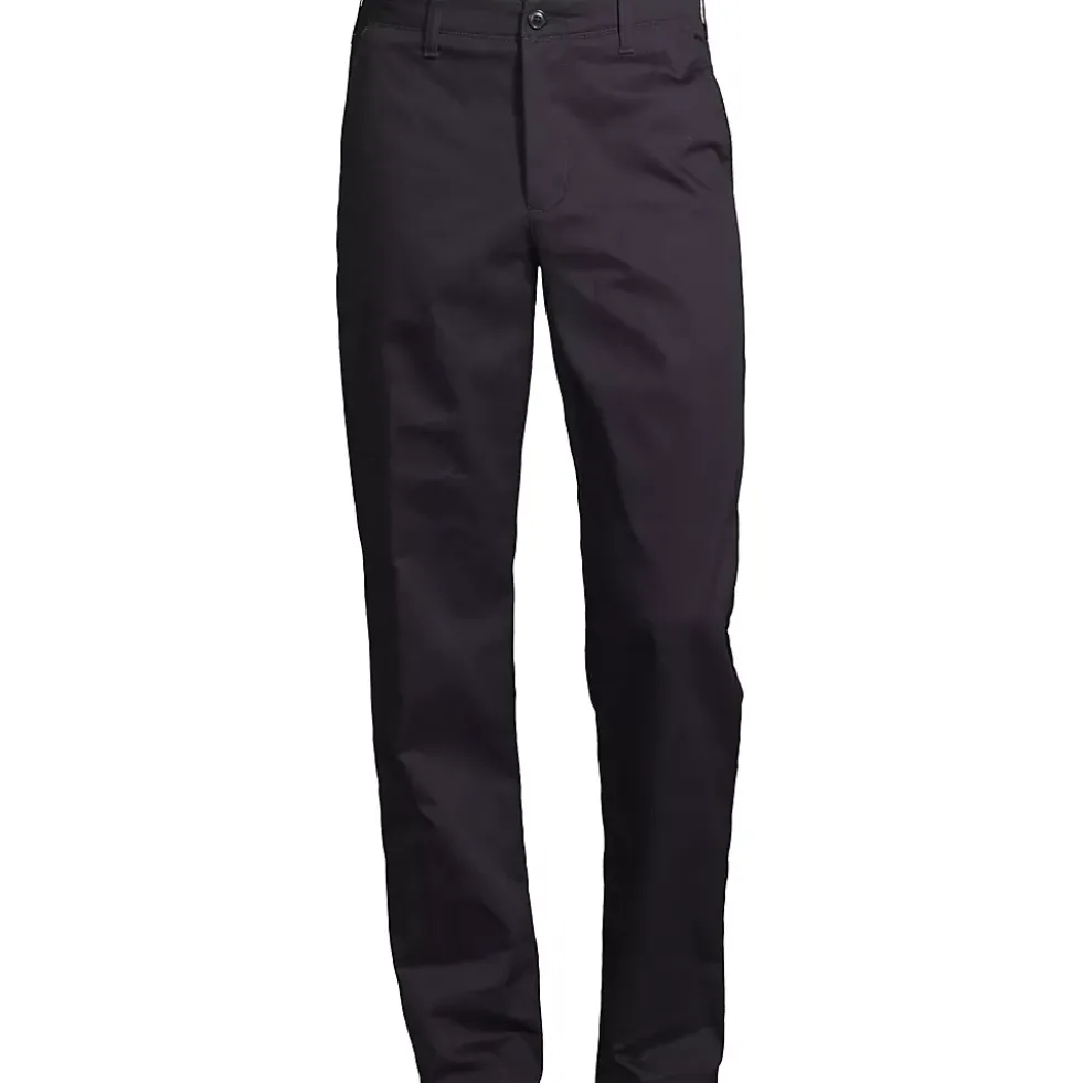 School Uniform Men's Traditional Fit Plain Front Chino Pants
