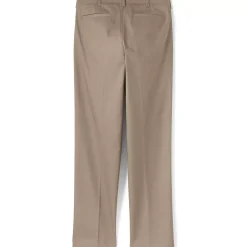 School Uniform Men's Traditional Fit Plain Front Chino Pants