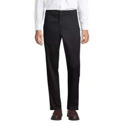 School Uniform Men's Traditional Fit Plain Front Chino Pants