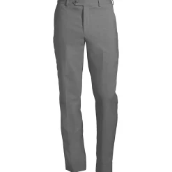 School Uniform Men's Washable Wool Tailored Plain Front Trousers