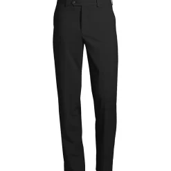 School Uniform Men's Washable Wool Tailored Plain Front Trousers
