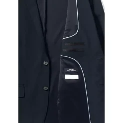 School Uniform Men's Washable Wool 2 Button Tailored Fit Suit Jacket