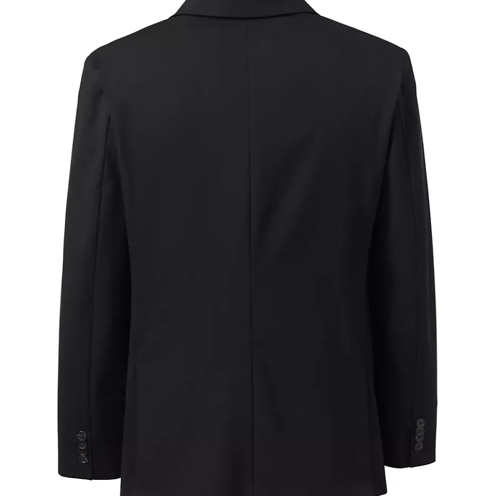 School Uniform Men's Washable Wool 2 Button Tailored Fit Suit Jacket