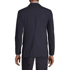 School Uniform Men's Washable Wool 2 Button Tailored Fit Suit Jacket