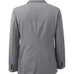 School Uniform Men's Washable Wool 2 Button Tailored Fit Suit Jacket