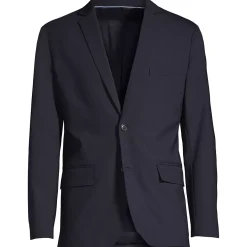 School Uniform Men's Washable Wool 2 Button Tailored Fit Suit Jacket