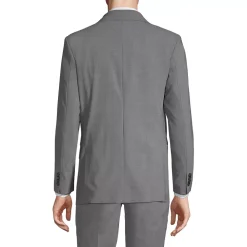 School Uniform Men's Washable Wool 2 Button Tailored Fit Suit Jacket