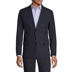 School Uniform Men's Washable Wool 2 Button Tailored Fit Suit Jacket