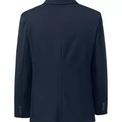 School Uniform Men's Washable Wool 2 Button Tailored Fit Suit Jacket