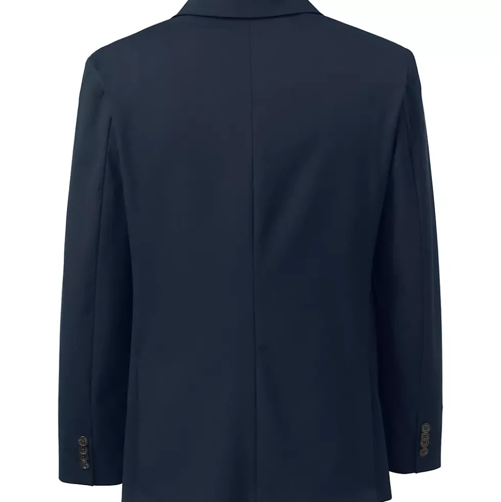 School Uniform Men's Washable Wool 2 Button Tailored Fit Suit Jacket