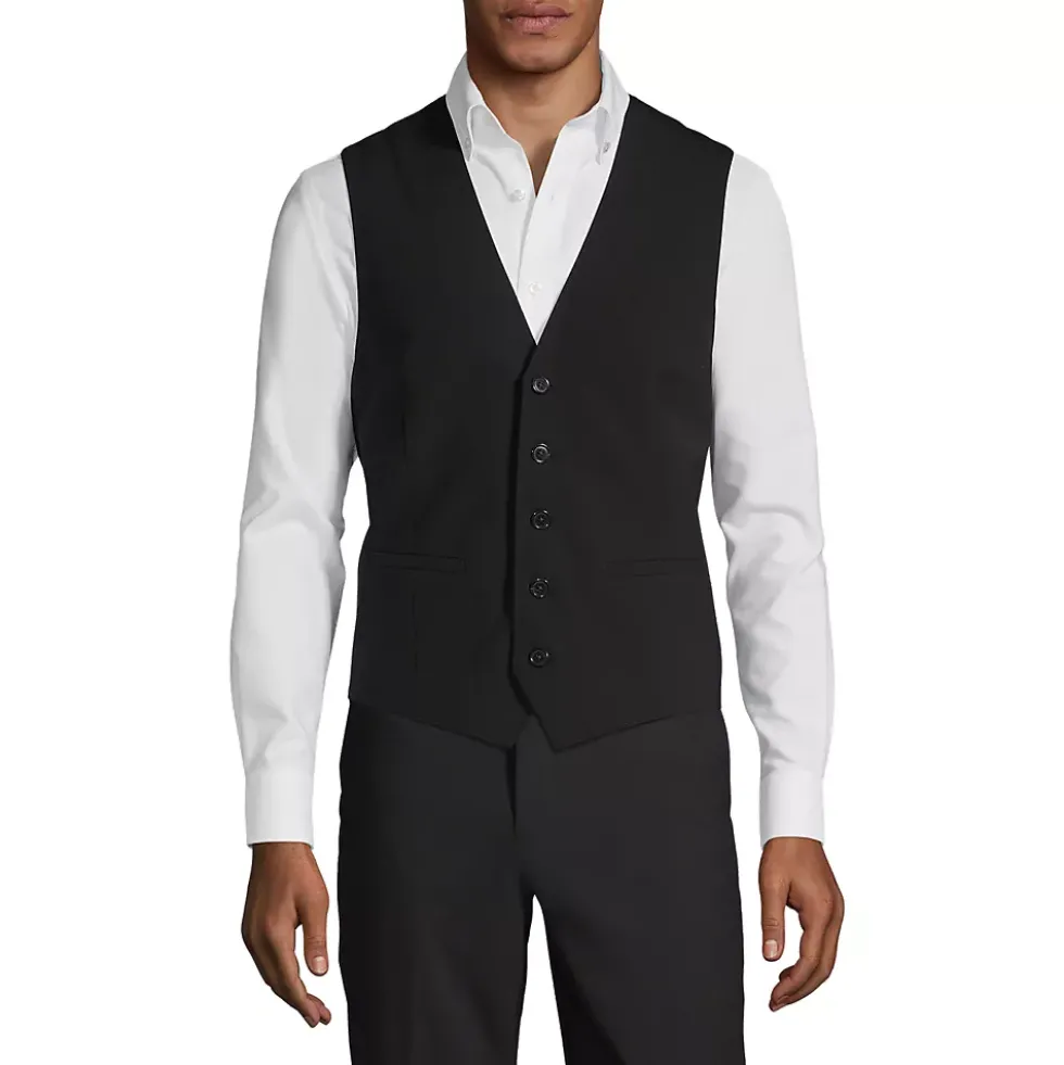 School Uniform Men's Washable Wool Vest
