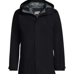 School Uniform Men's Waterproof Hooded Packable Rain Jacket