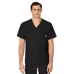 School Uniform Men's Wink W123 V-Neck Scrub Top