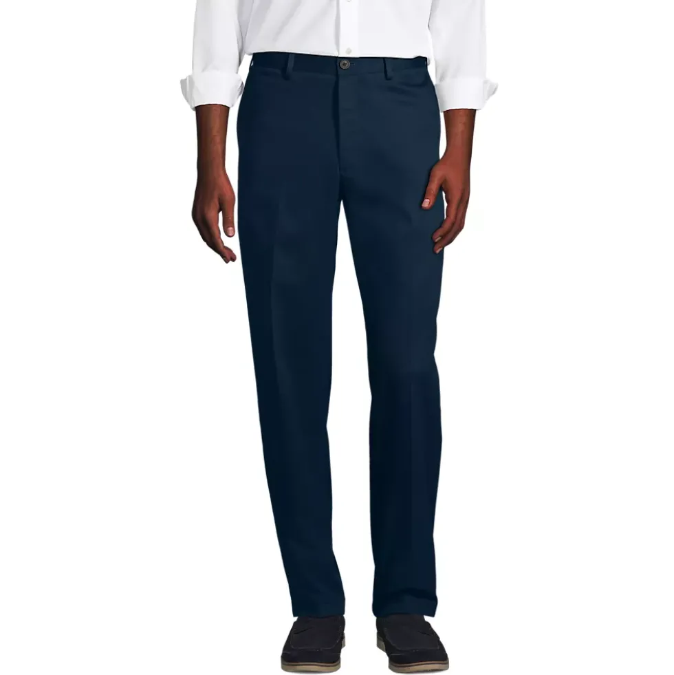School Uniform No Iron Comfort Waist Traditional Fit Chino Pant