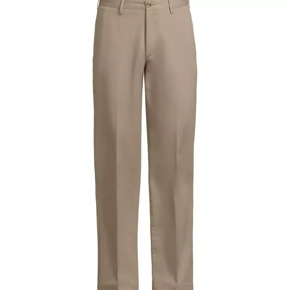School Uniform No Iron Comfort Waist Traditional Fit Chino Pant