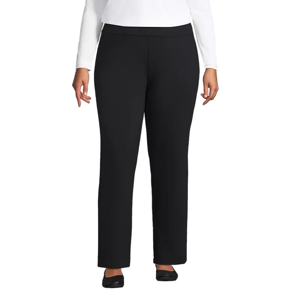 School Uniform Plus Size Starfish Mid Rise Straight Leg Pants