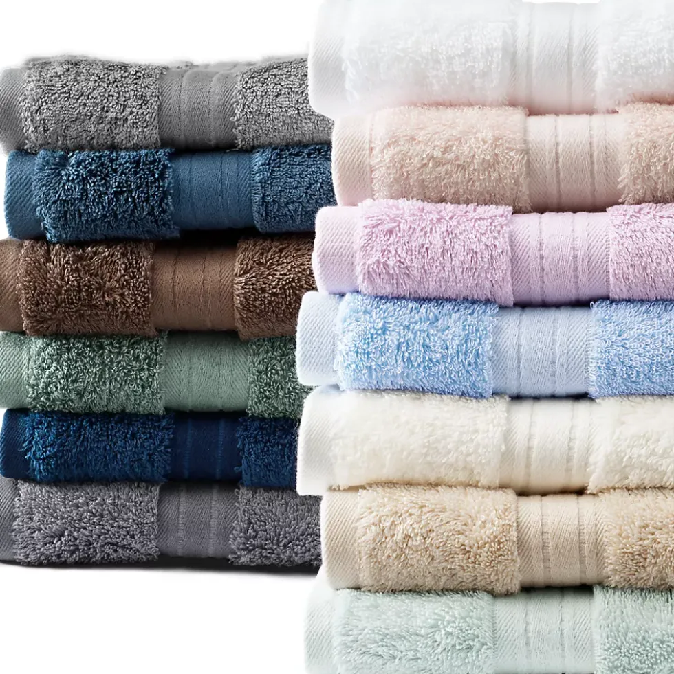 School Uniform Premium Supima Cotton 6-Piece Bath Towel Set