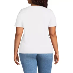 School Uniform Supima Cotton V-Neck T-Shirt