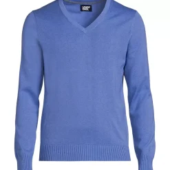 School Uniform Unisex Cotton Modal Vneck Pullover Sweater