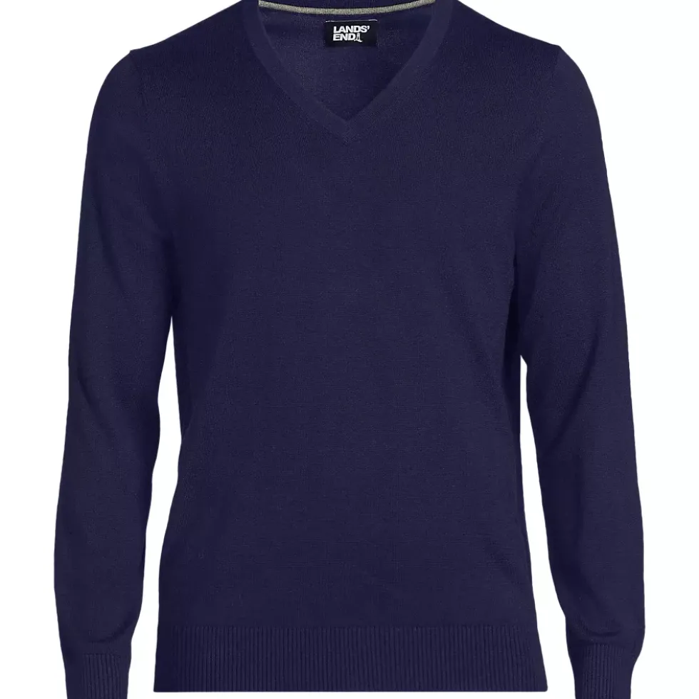 School Uniform Unisex Cotton Modal Vneck Pullover Sweater